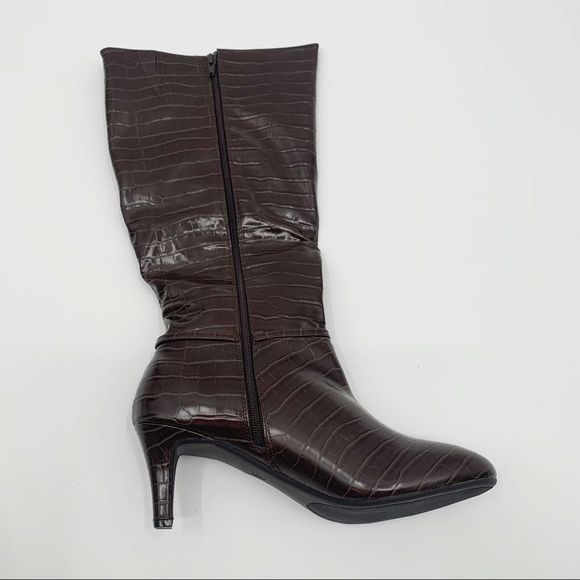 Karen Scott Croc Boots - Picture 4 of 9